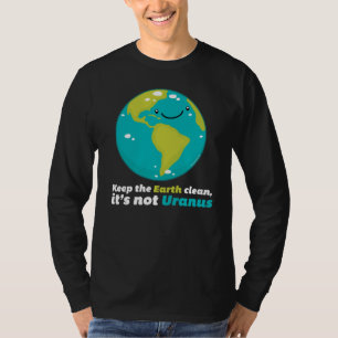 T-shirt Maintenez la terre propre
