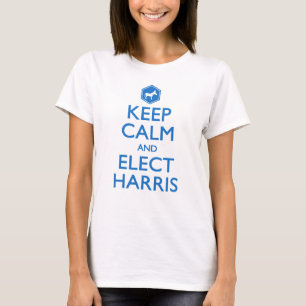 T-shirt Maintenez le calme et choisissez Harris Vote pour