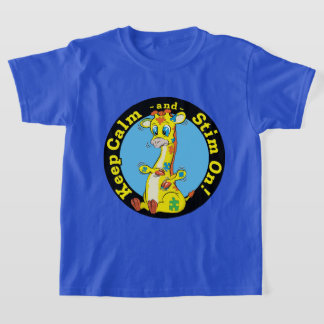 T-shirt Maintenez le calme et la stimulation