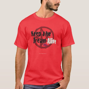 T-shirt Maintenez le rêve vivant sur le symbole de rats d