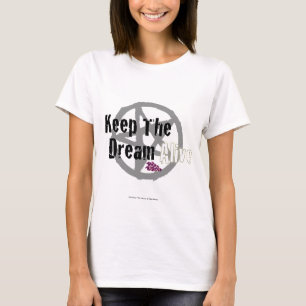 T-shirt Maintenez le rêve vivant sur le symbole de rats d