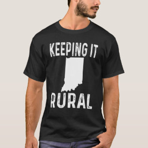 T-shirt Maintenir l'agriculture rurale Indiana Pays Agricu