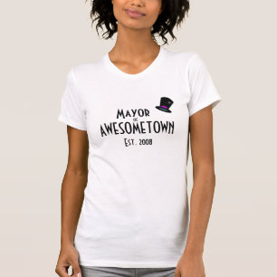 T-shirt Maire d'Awesometown