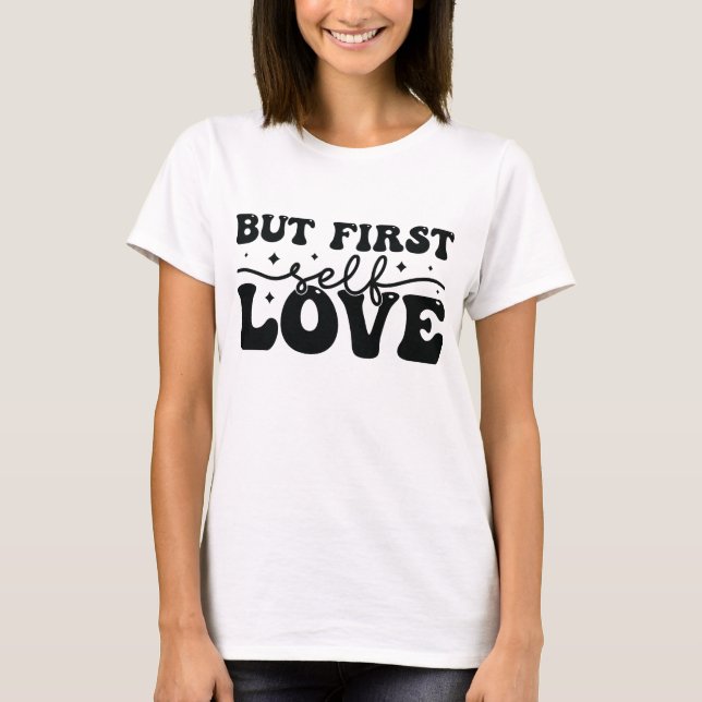 T-shirt Mais avant tout amour (Devant)