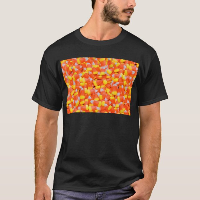 T-shirt maïs-bonbon halloween (Devant)