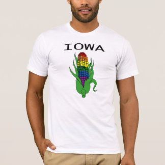 T-shirt Maïs d'arc-en-ciel de l'Iowa