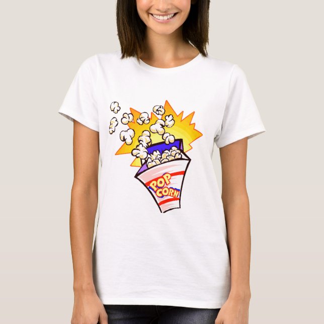 T-shirt maïs éclaté animé (Devant)