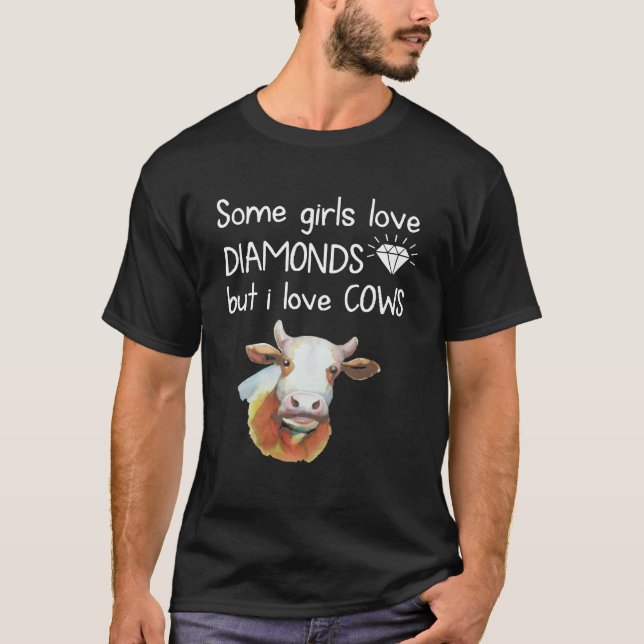T-shirt Mais j'aime les vaches (Devant)