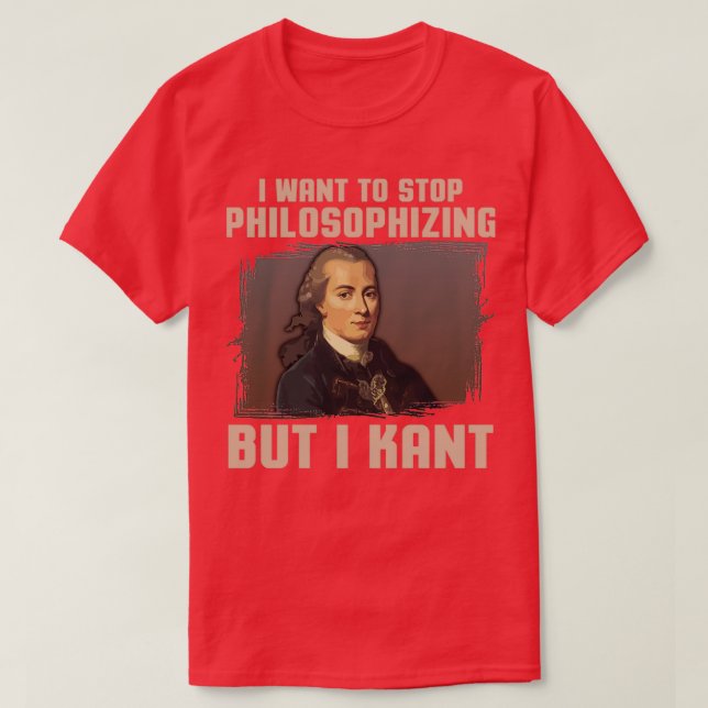 T-shirt Mais j'arrête de philosopher (Design devant)