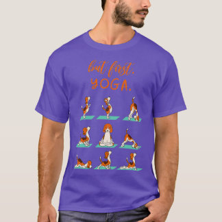 T-shirt Mais le premier Yoga drôle chien