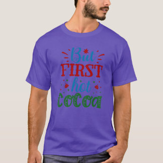 T-shirt Mais premier cacao chaud01
