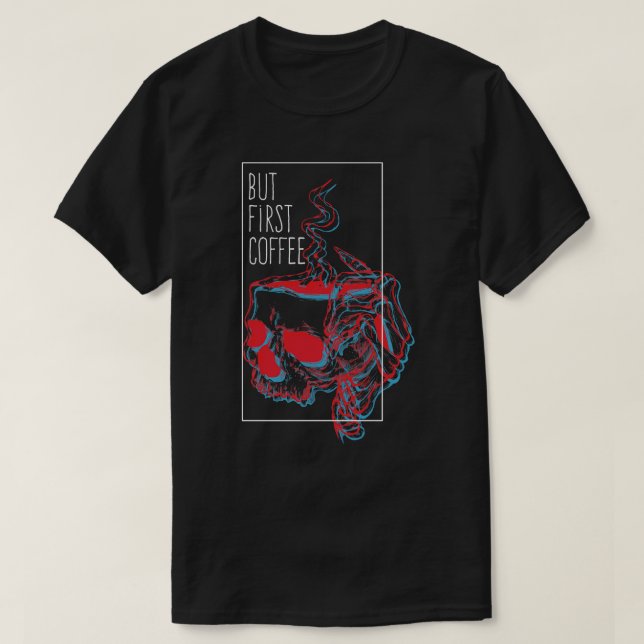 T-shirt Mais premier café 1 (Design devant)
