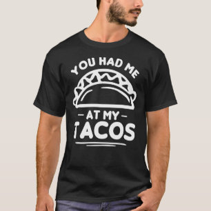 T-shirt Mais Premier Tacos Nachos Nachos Nachos Nachos Nac