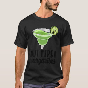 T-shirt Mais Première Margaritas Boit Hommes Coctail Party