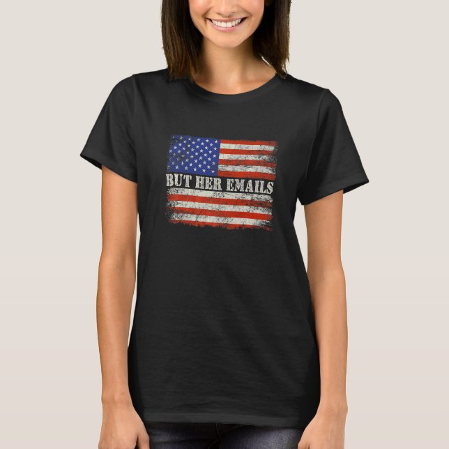 T-shirt Mais ses couriels Drapeau américain 6 (Devant)