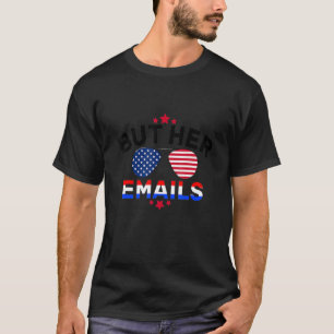 T-shirt Mais Ses Courriels Citent Des Lunettes De Soleil M
