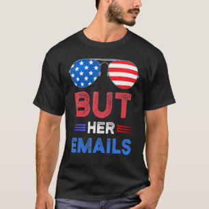 T-shirt Mais Ses E-mails avec lunettes de soleil