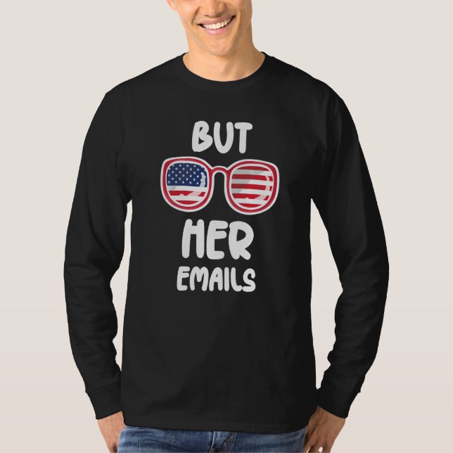 T-shirt Mais Ses Emails Avec Lunettes De Soleil Clapback M (Devant)