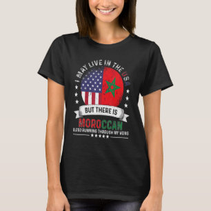 T-shirt Maison Américaine Marocaine aux Etats-Unis Patriot