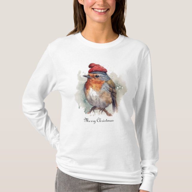 T-shirt Maison Anglaise Robin Mode Hiver (Devant)