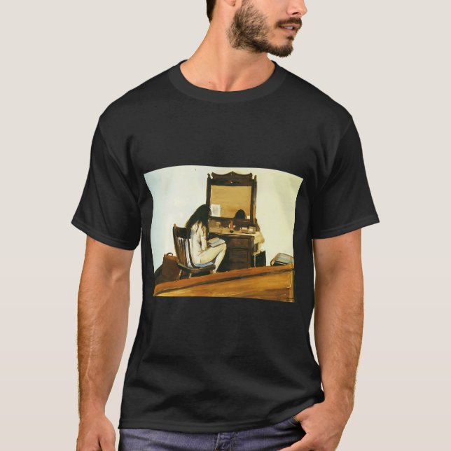 T-shirt Maison au fort Edward Hopper (Devant)