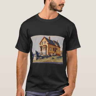 T-shirt Maison blanche avec lucarne Edward Hopper