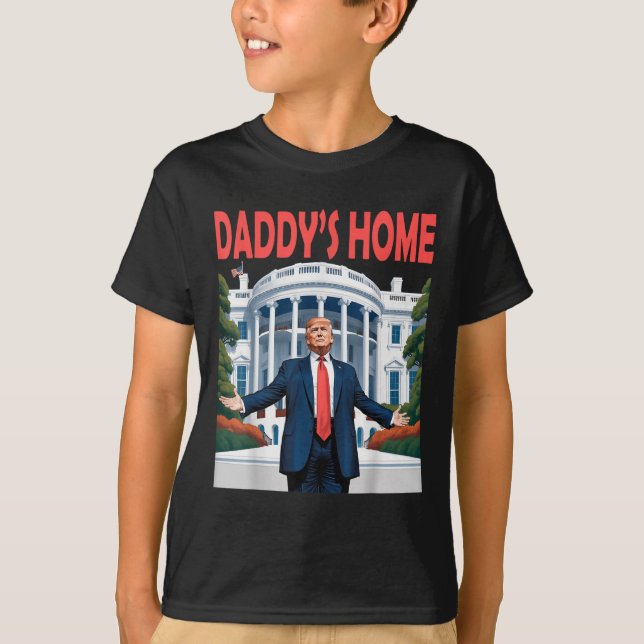 T-shirt Maison Blanche de Trump Daddy (Devant)