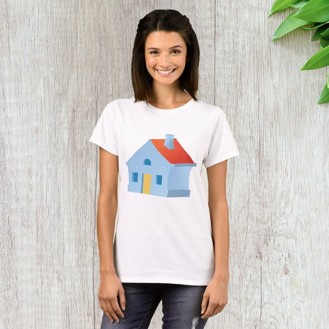 T-shirt Maison bleue (Créateur téléchargé)