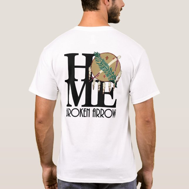 T-shirt MAISON Broken Arrow (dos imprimé) (Dos)