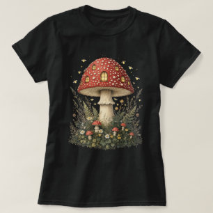 T-shirt Maison Champignon Amanite Enchantée Art