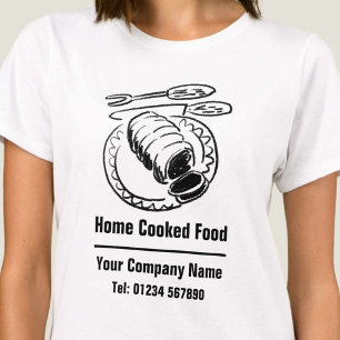 T-shirt Maison Cuisine et Repas Cuits Business.