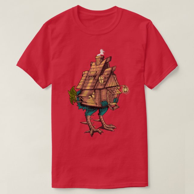 T-shirt Maison de Baba Yaga (Design devant)