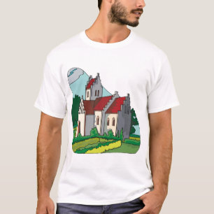 T-shirt Maison de campagne