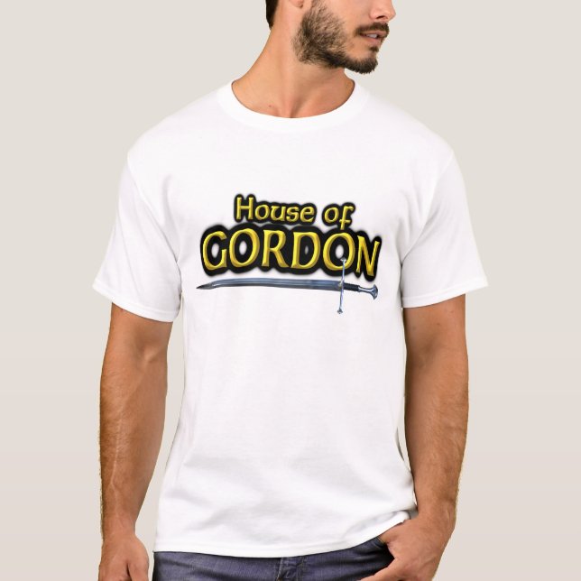 T-shirt Maison de Gordon inspiré écossais (Devant)