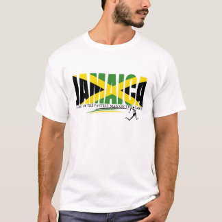 T-shirt Maison de la Jamaïque de l'homme le plus rapide