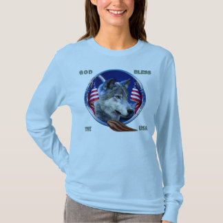 T-shirt Maison de loup du courageux