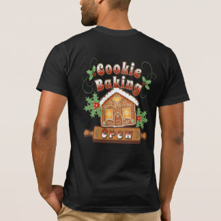 T-shirt Maison de pain d'épices de Noël -