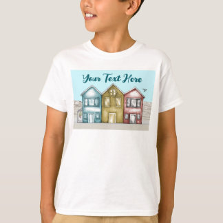 T-shirt Maison de plage personnalisée