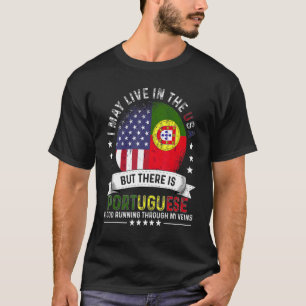 T-shirt Maison de Portugais Américain aux Etats-Unis Patri