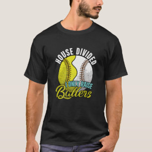 T-shirt Maison divisée Je Ne Monte Que Les Ballers Drôle B