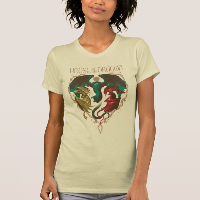 T-shirt Maison du Dragon | Bouclier dragon (Devant)