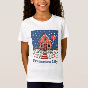 T-shirt maison en pain d'épice de Noël personnalis