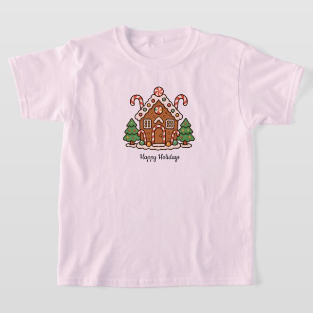T-shirt Maison en pain d'épices (Poser)