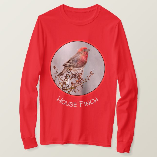 T-shirt Maison Finch en Neige - Photo originale (Design devant)