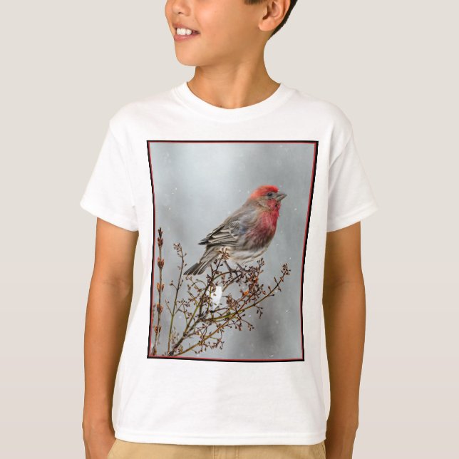 T-shirt Maison Finch en Neige - Photo originale (Devant)