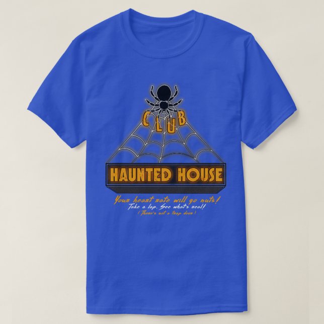 T-shirt Maison hantée du club (Design devant)