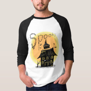 T-shirt Maison hantée Halloween effrayant