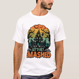 T-shirt Maison Hantée Halloween Faisons Nous Éclater Couch
