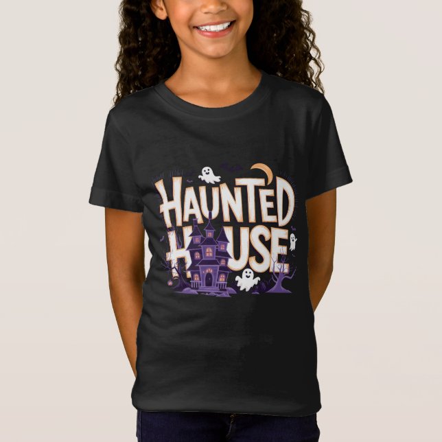 T-Shirt Maison Hantée - La Nuit des Fantômes (Devant)