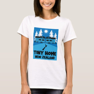 T-shirt Maison minuscule Nouvelle-Zélande
